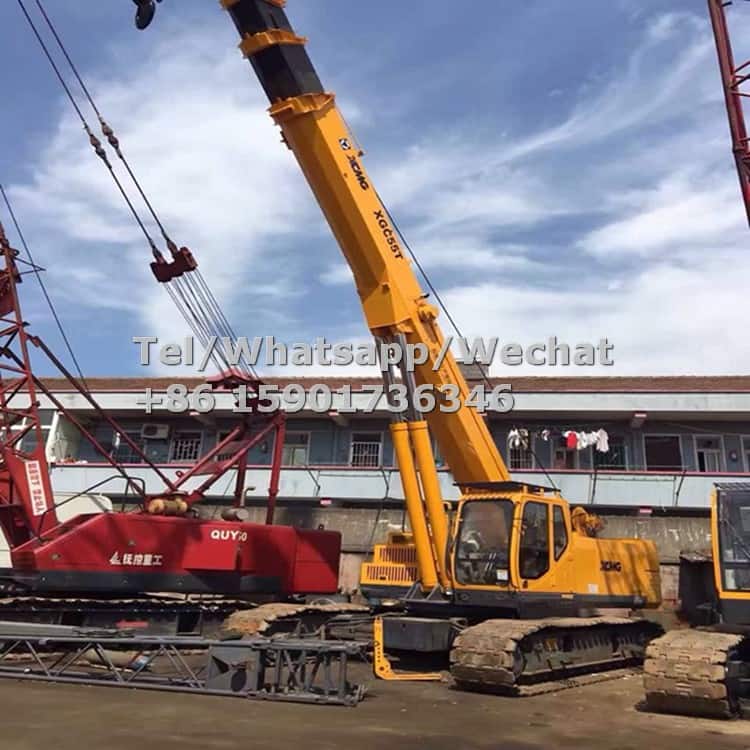 Used Official XCMG Crawler Crane XGC55 55 ton For Sale